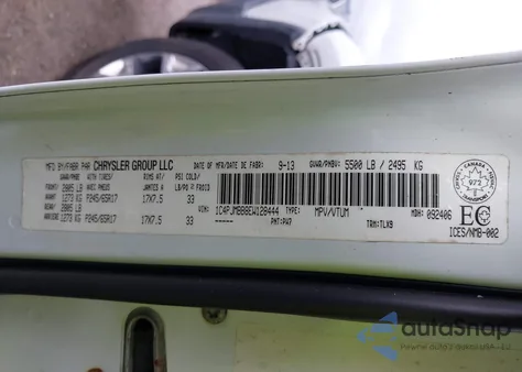 2014 Jeep Cherokee Trailhawk z USA, uszkodzony, nr VIN 1C4PJMBB8EW128444